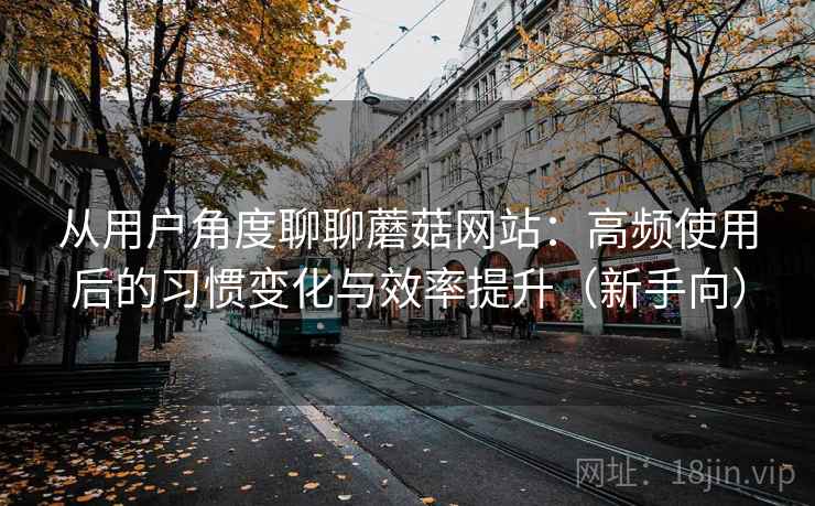 从用户角度聊聊蘑菇网站:高频使用后的习惯变化与效率提升(新手向) 从用户角度聊聊蘑菇网站:高频使用后的习惯变化与效率提升(新手向)