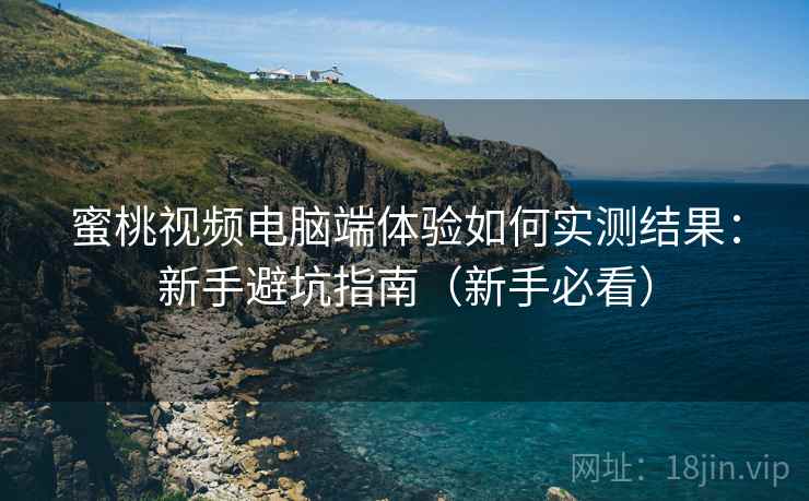 蜜桃视频电脑端体验如何实测结果：新手避坑指南（新手必看）