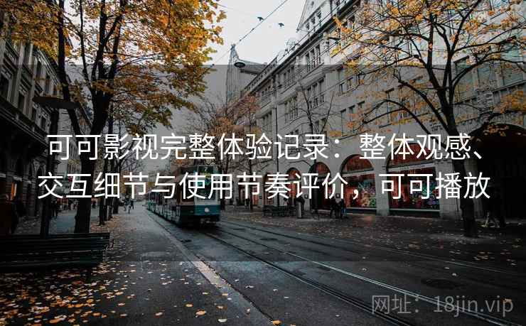 可可影视完整体验记录：整体观感、交互细节与使用节奏评价，可可播放