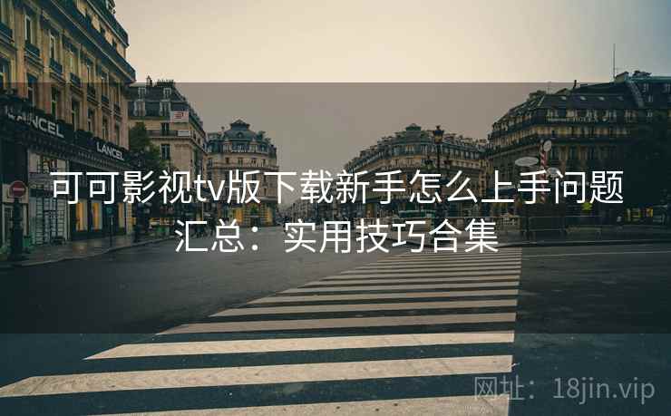 可可影视tv版下载新手怎么上手问题汇总:实用技巧合集 可可影视tv版下载新手怎么上手问题汇总:实用技巧合集